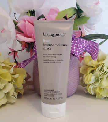 Living Proof ~ No Frizz Intense Moisture Mask 6.7 oz/200 ml Full Size   NEW