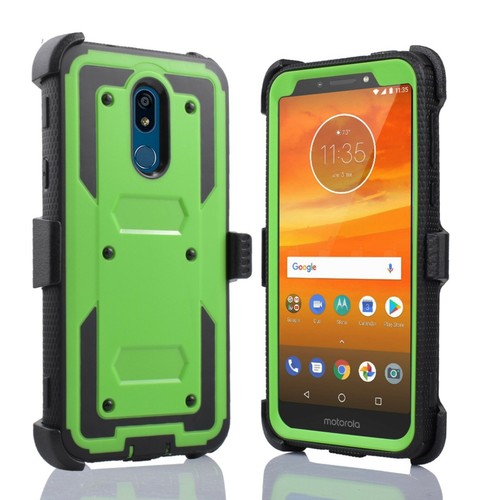 For LG STYLO 5 Full Body Rugged Holster Defender Armor Case + Built in Screen  - Picture 28 of 63