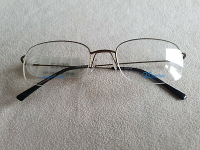 Air Pro Optic Bronze Halbrandlos Allergikerfrei Brillengestell. J16. Neu.