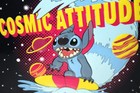 Disney STITCH Cosmic Attitude LUNCH BOX Tin Storage w/MATCHING 48-Pcs PUZZLE New — photo 6