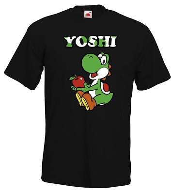 Youth Designz Yoshi Herren T-Shirt mit Print Lustig Nerd Gaming Mario Luigi Fun