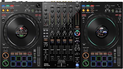 NEW Pioneer DJ DDJ-FLX10 4-Channel Controller 4-deck Controller, 2 x 8 Jogwheels