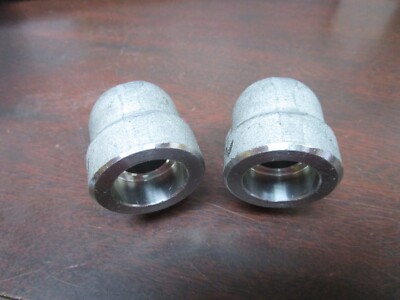 LOT OF 2 No Name 1/2'' Socket Weld 316 StainLess 90° Degree Elbow 3M 3000 #LB New
