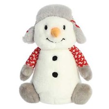 Aurora - Holiday - Land of Lils - 8.5" Aspen Snowman With Hat Stuffed Animal