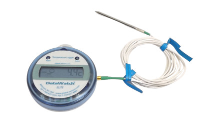 Global Sensors De-1E-Dn-32-L Datawatch Elite Temperatur Logger + Probe