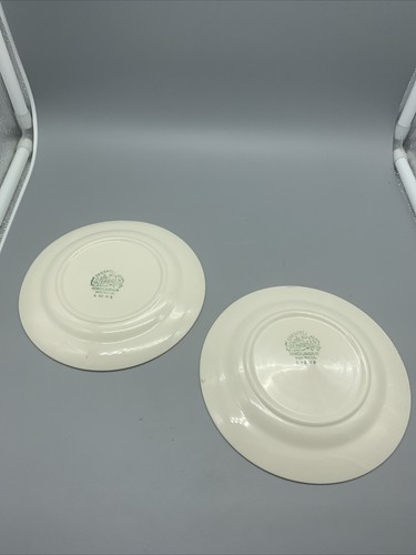 Homer Laughlin Monarch Bread Plates 6 1/4" Eggshell Georgian Set of 2 - Picture 4 of 7
