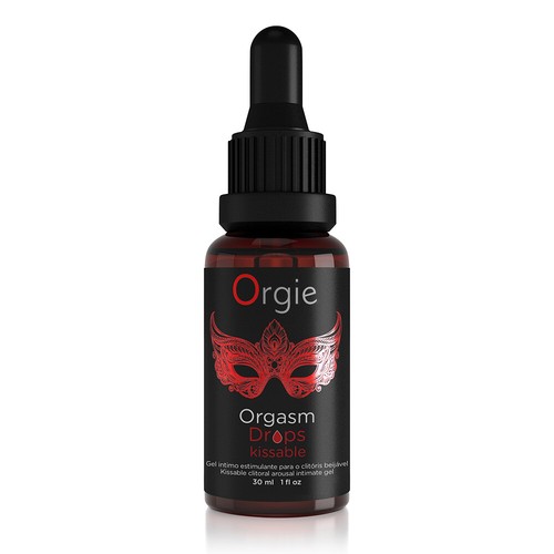 Orgie Orgasm Drops KISSABLE Intimate Gel Clitoral Arousal Warming Her 30ml / 1oz - Picture 2 of 2