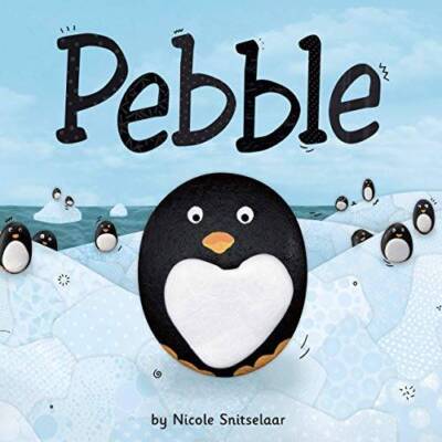 Pebble - Little Hippo Books - Children's Padded Board Book - Penguins - GOOD