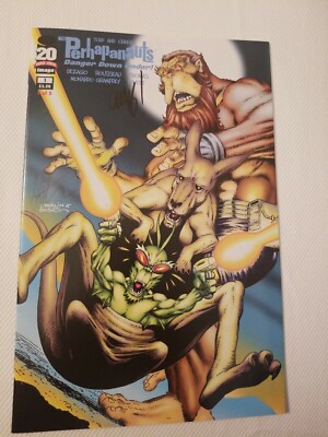 Perhapanauts Danger Down Under #1B 2012 SIgned Jim Starlin & Craig Rousseau vari