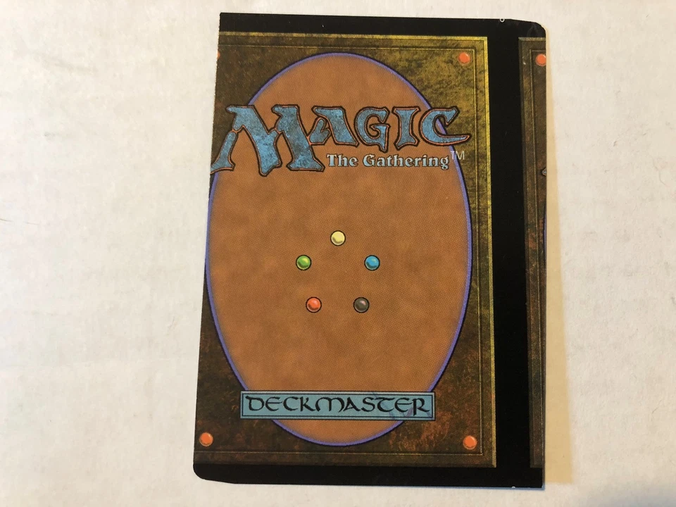 Miscut Island / Island German Misprint MTG GENUINE EDH Commander Magic #4 - Image 2 of 2