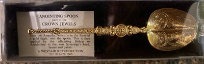VINTAGE GOLD SALBLÖFFEL von KRONSCHMUCK - Westair genaue Reproduktion  