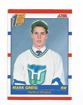 NHL Playercard 1990 1st Round Draft Choice - Mark Greig #431 - Iserlohn, Kassel