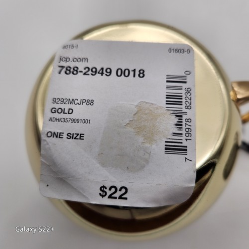 Moscow Mule Mugs 7 Cups Gold Plated Stainless Steel 20 oz NEW 4" tall Barware - Picture 2 of 8