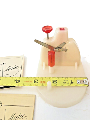 Herramienta de Costura Thread-a-Matic Joya Modelo 72 Vintage Caja Original Instrucciones - Imagen 3 de 7