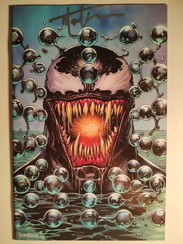 Venom #8, Vol. 5, NM+/9.6, Tyler Kirkham Signed COA, Virgin Ltd. 1000 Whatnot 🔥