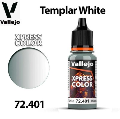 VALLEJO 72401 Xpress Color - Templar White 18ml (Acrylic Paint)
