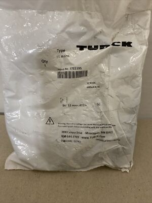 Turck Type I-1-36-5796 | Proximity Switch Ident-No T1711195 | 10-30 VDC 500mA