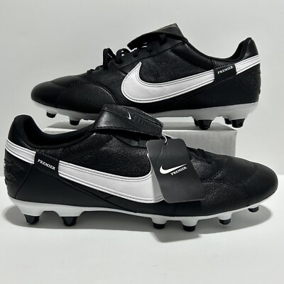 THE NIKE PREMIER Ⅲ FG 黒白 新品未使用 Nike Premier III 3 FG Soccer Cleats Black White Men Sz 5