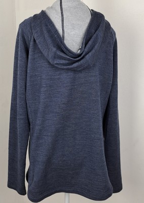 Kathmandu Hoodie Womens Size 14 Merino Wool Blue Jumper Sweater Outdoor  Ladies | eBay