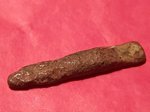 Superb little Roman military bronze Strapend. Please read Description L116t