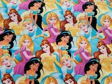 LINED WINDOW VALANCE CURTAIN 42X12 DISNEY PRINCESS JASMINE CINDERELLA RAPUNZEL