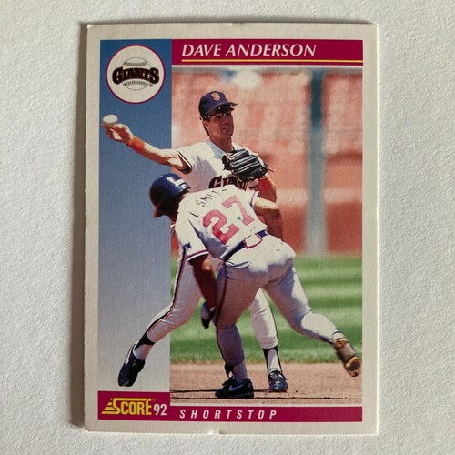 1992 Score Baseball Cards #9-875 - You Pick Complete Your Set - Foto 5 di 152