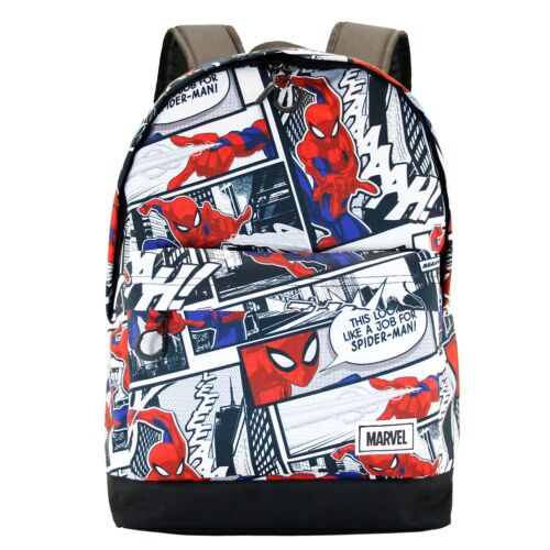 Plecak Spiderman Stories-FAN HS, wielokolorowy, 18 x 30 x 43 cm, pojemność 22 dł. - Zdjęcie 1 z 4