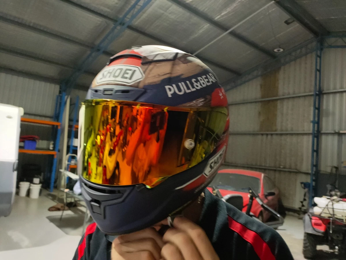 Shoei helmet visor NXR2 X spirit Pro RED Tint CWR F2 eBay