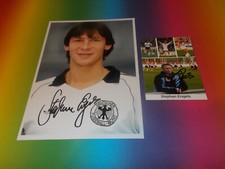 Stephan Engels DFB 1.FC Cologne signed autograph on 20x28 photo + postcard
