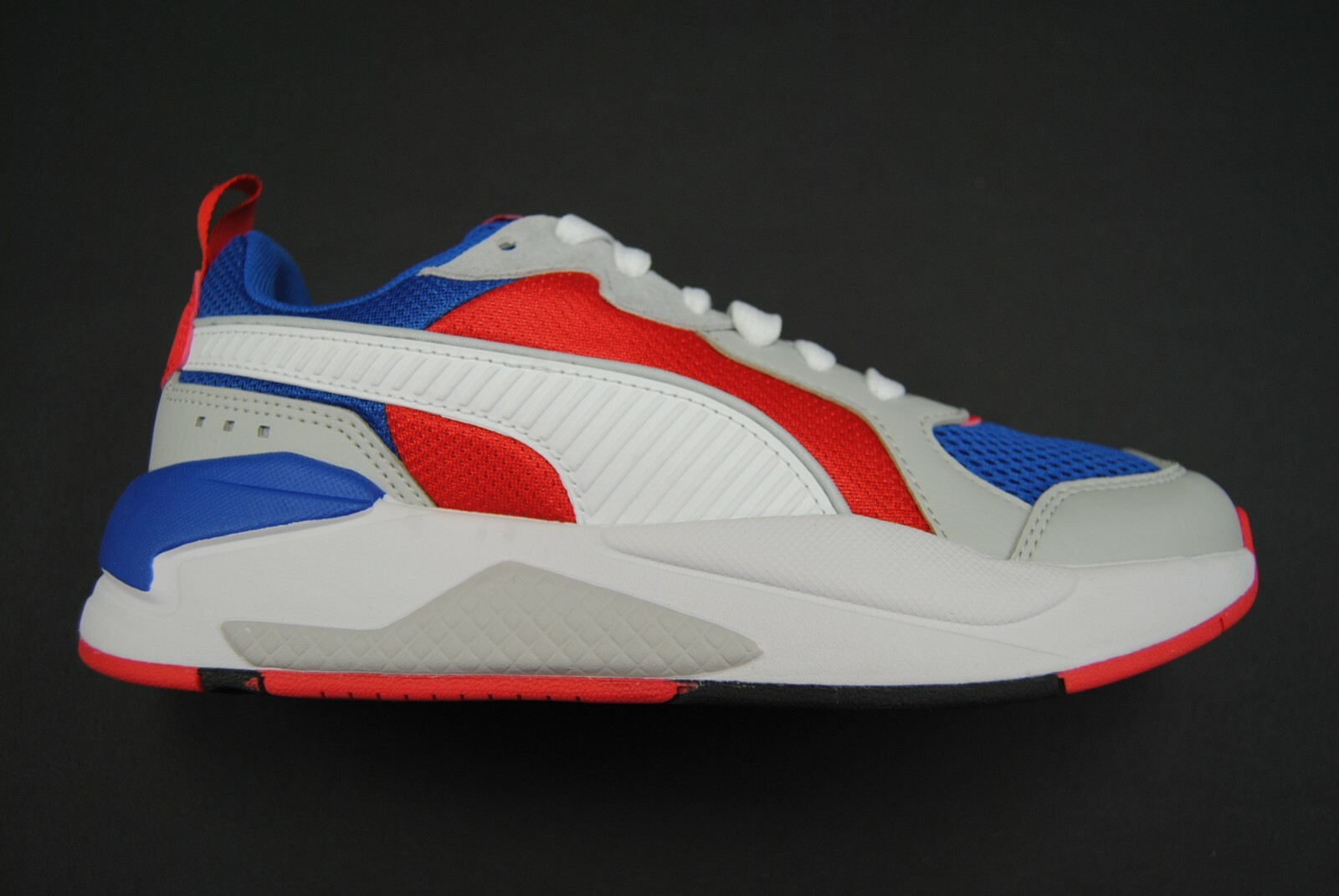[372920 04] NEW KID'S PUMA X-RAY JR PUMA ROYAL HIGH RISE PUMA WHITE RED ...