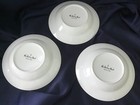 3 DANBURY MINT dinnerware RIMMED SOUP BOWLS pomeranian dog NEVER USED! EXCELLENT — photo 7