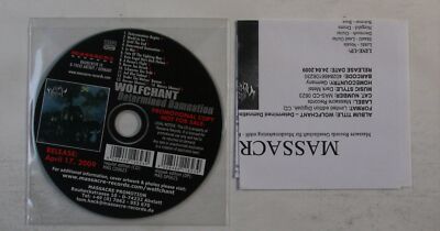 Wolfchant Determined Damnation GER ADV CD 2009 + Pr-Insert Black Metal Folk