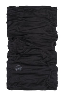 Halswärmer BUFF leichte Merinowolle in schwarz/grau Einheitsgröße Schal - 1er Pack