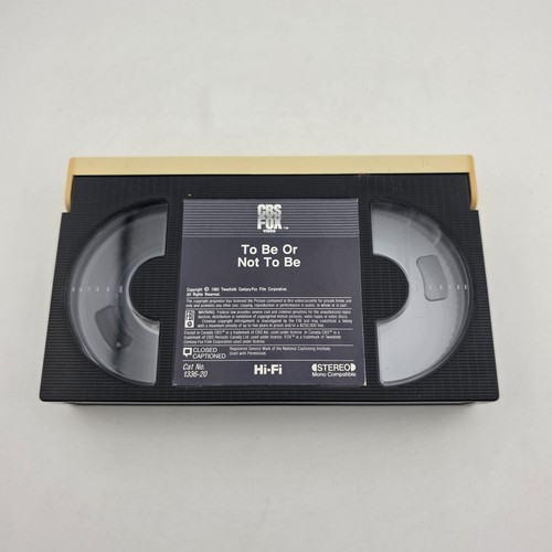 To Be or Not To Be - Betamax - 1984 - Mel Brooks - Anne Bancroft (Not Vhs) - Picture 11 of 12