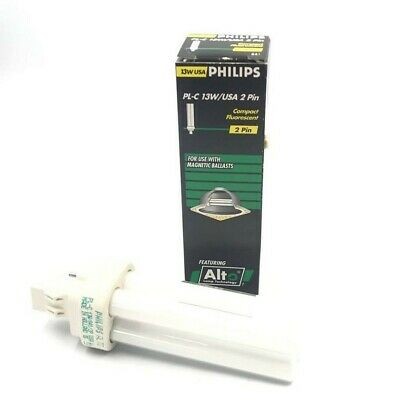 PHILIPS ALTO PL-C 13W 13W/841/2P SINGLE TUBE 2PINS GLÜHBIRNE LAMPE