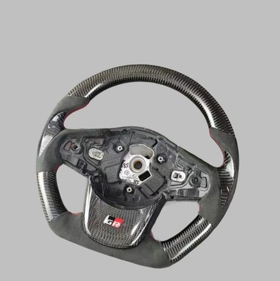 2020+Toyota Supra A90 MK4 MK5 MKV carbon fiber steering wheel suede