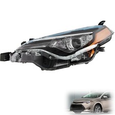 Headlight Assembly Headlamp Projector with Amber Corner Left Side Replacement