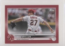 2022 Topps Mini Red 2/5 Zach Davies #US307 3c2
