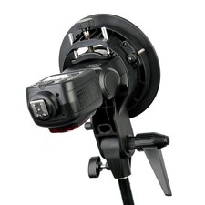 S-Type Bracket Bowens Mount Holder For Speedlite Flash Snoot Softbox Black YTYF