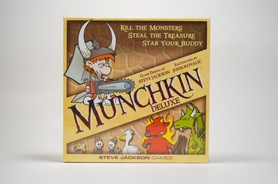 Steve Jackson Games Munchkin Deluxe Board Game - SJG1483