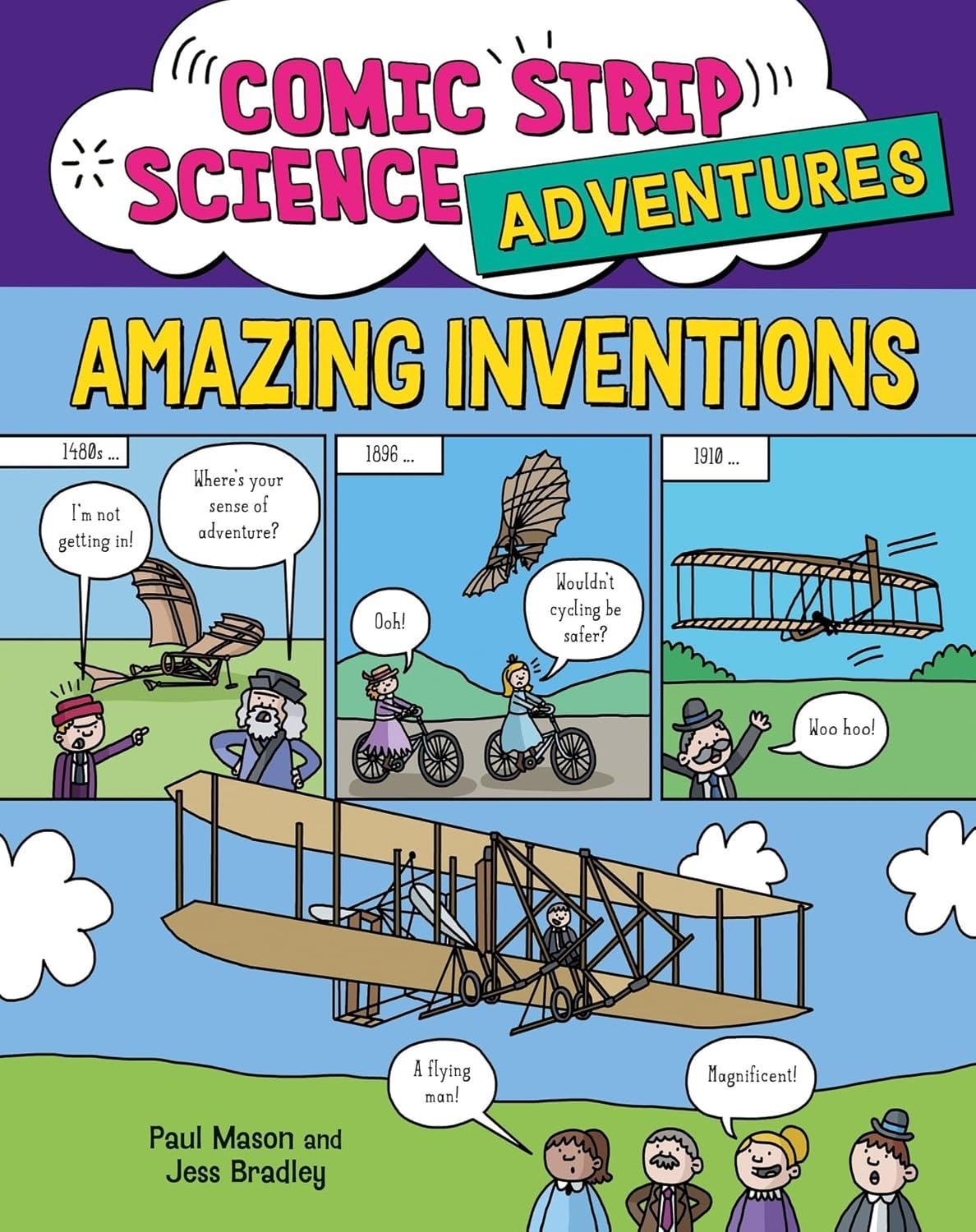 Comic Strip Science Adventures: Amazing Inventions by Paul Ma... - 9781526327291 - Image 3