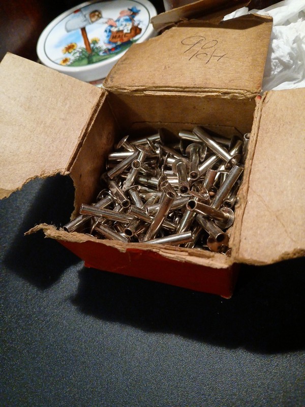 New 90 Zinc Coated?silver Rivets 90 In Box