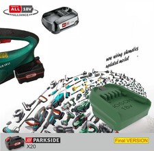 Adattatore batteria parkside X20v A Bosch All 18v
