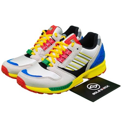 Size 8.5 - LEGO x adidas ZX 8000 A-ZX Series - Mixed Blocks for