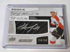 2018-19 Upper Deck Engrained Rookie Signature Shots Mikhail Vorobyev /249 Flyers