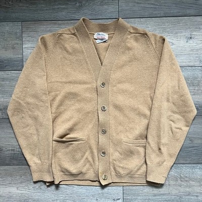 Vintage Smith's Alan Paine Women's L Cardigan 100% Lambswool Sweater England