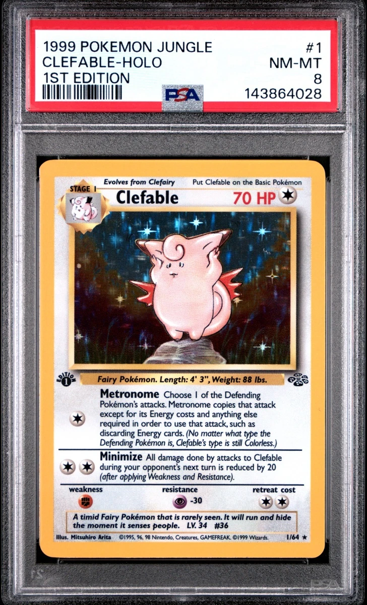 Pokémon TCG Jungle 1st Edition Games Individual Trading Card for
