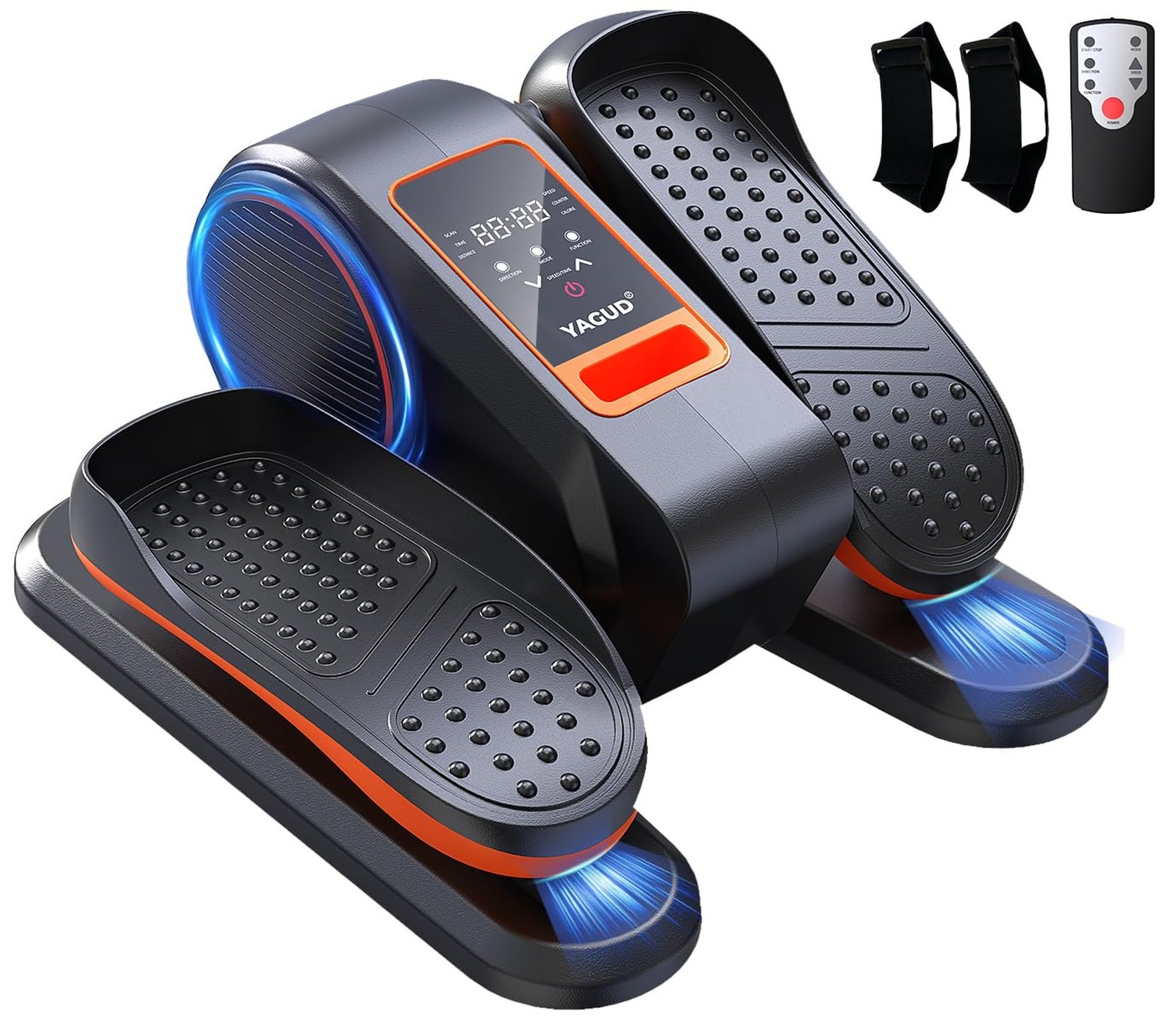 Yagud Under Desk Machine, Electric Elliptical Leg Exerciser for Senior, 13 Ad...