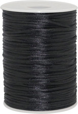 2Mm X 100 Yards Quality Rattail Nylon Satin Cord Roll, Kumihimo Rattail, Chinese