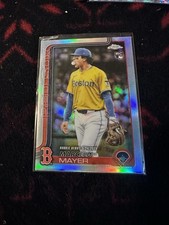 2025 Topps Chrome Update Series - Rookie Debut Marcelo Mayer #USC117 Prism Refr 